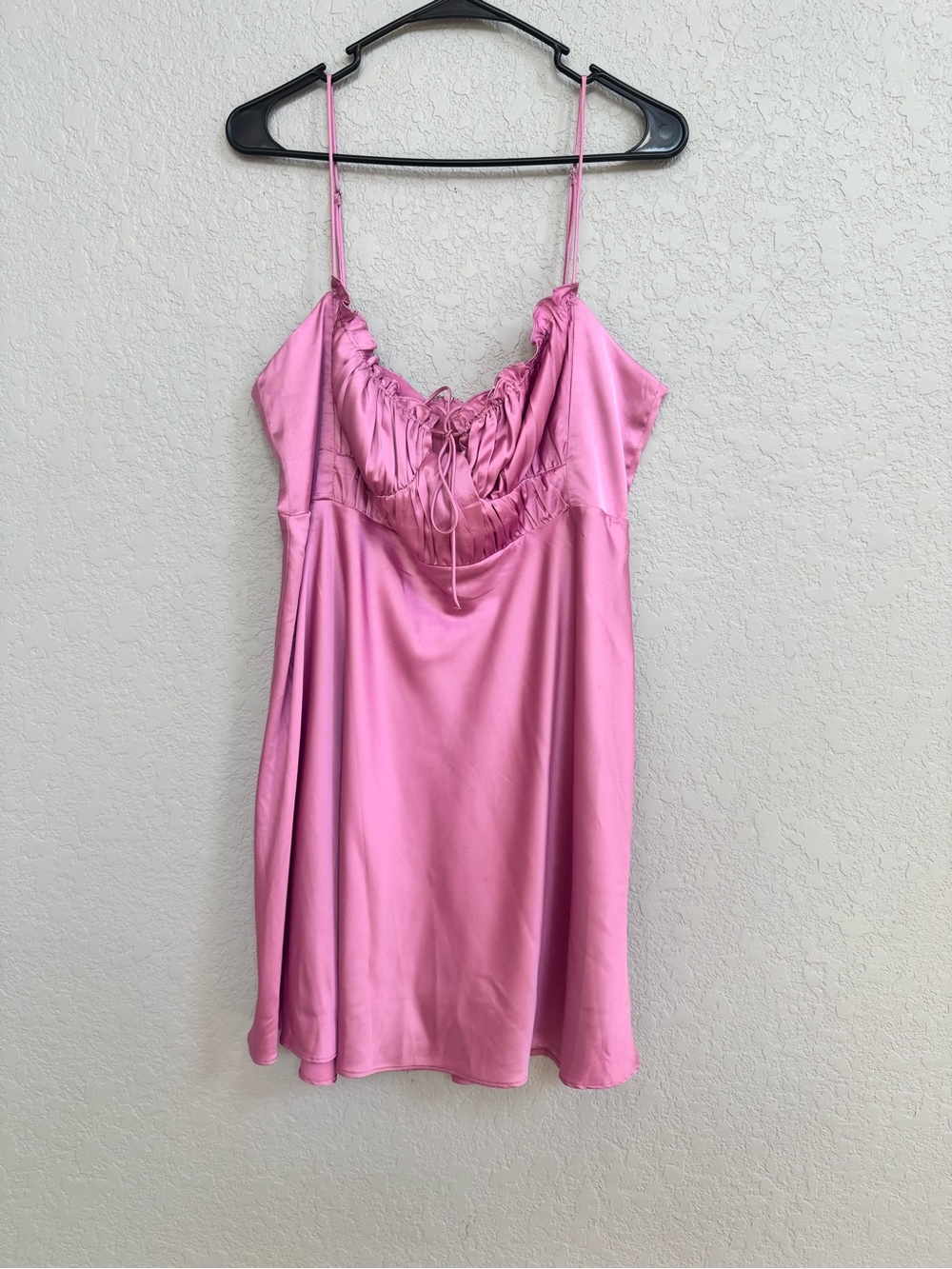 ASTR the Label Ellison satin mini dress XL